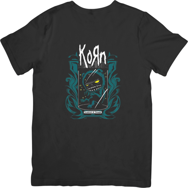 Korn 18 Music Unisex Fit for Men & Women Quality Cotton T-Shirt Black