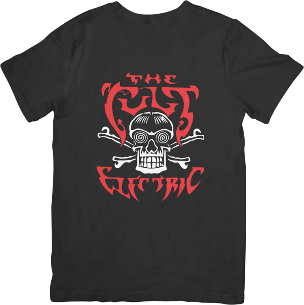 The Cult 1 Music Unisex Fit for Men & Women Quality Cotton T-Shirt Black