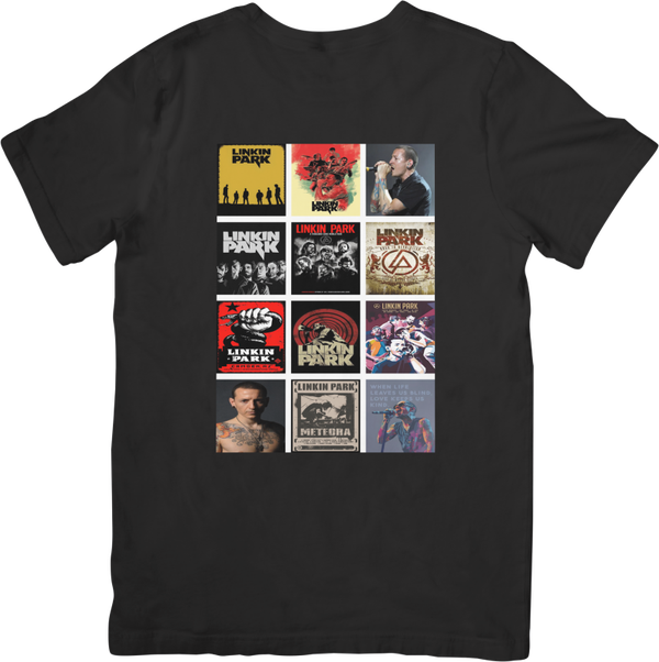 Linkin Park 2 Music Unisex Fit for Men & Women Quality Cotton T-Shirt Black
