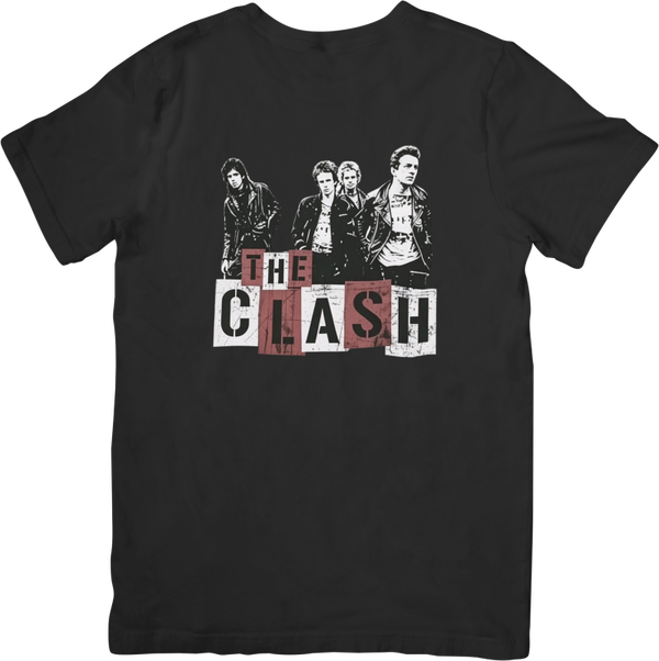 The Clash 2 Music Unisex Fit for Men & Women Quality Cotton T-Shirt Black