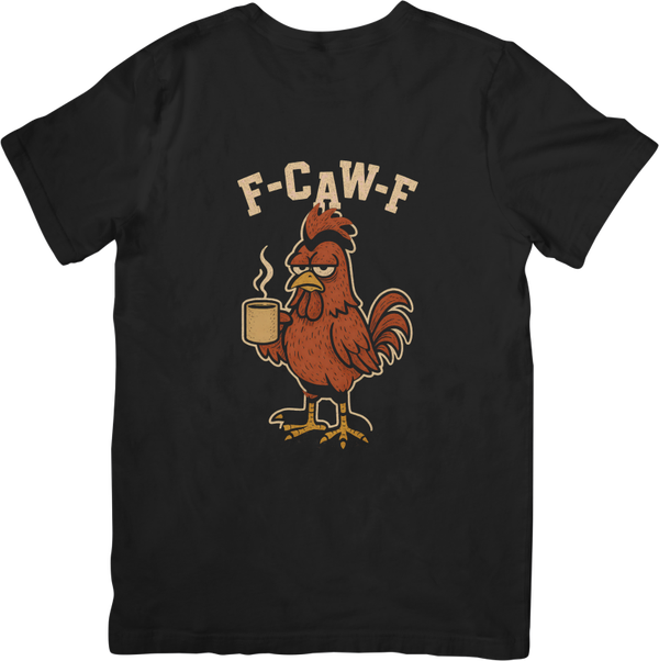 Chickens 2 Unisex Fit for Men & Women Quality Cotton T-Shirt Black