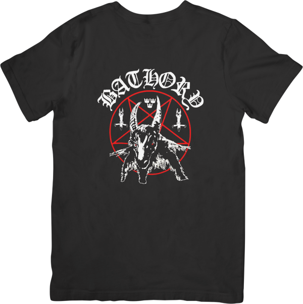 Bathory 2 Music Unisex Fit for Men & Women Quality Cotton T-Shirt Black