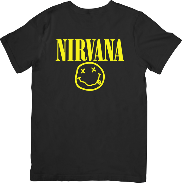 Nirvana 2 Music Unisex Fit for Men & Women Quality Cotton T-Shirt Black