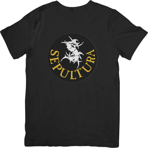Sepultura 2 Music Unisex Fit for Men & Women Quality Cotton T-Shirt Black