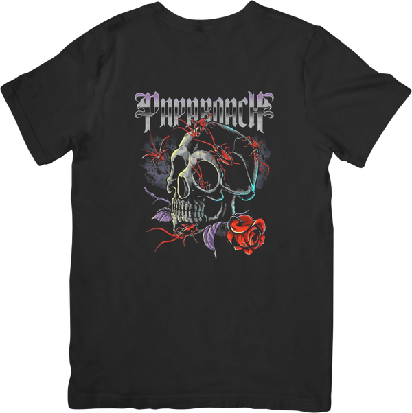 Papa Roach 2  Music Unisex Fit for Men & Women Quality Cotton T-Shirt Black