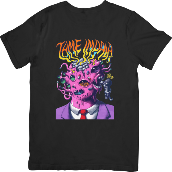 Tame Impala 2 Music Unisex Fit for Men & Women Quality Cotton T-Shirt Black