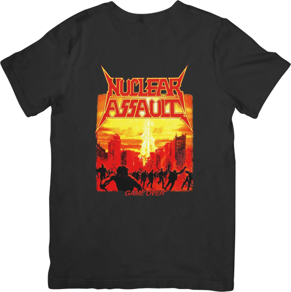 Nuclear Assault 2 Music Unisex Fit for Men & Women Quality Cotton T-Shirt Black
