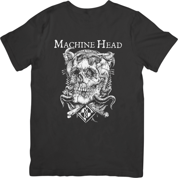 Machine Head 2 Music Unisex Fit for Men & Women Quality Cotton T-Shirt Black
