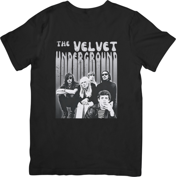 The Velvet Underground 2 Music Unisex Fit for Men & Women Quality Cotton T-Shirt Black