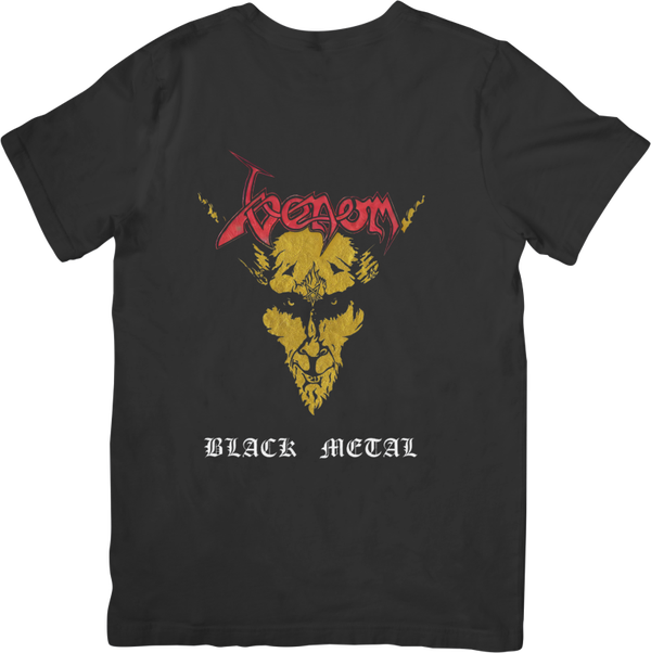 Venom 2 Music Unisex Fit for Men & Women Quality Cotton T-Shirt Black