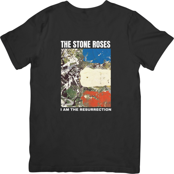 The Stone Roses 2 Music Unisex Fit for Men & Women Quality Cotton T-Shirt Black