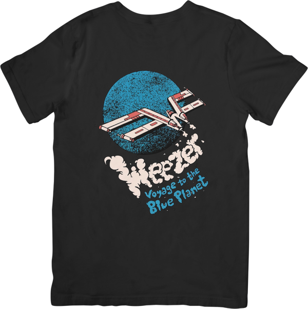 Weezer2 Music Unisex Fit for Men & Women Quality Cotton T-Shirt Black