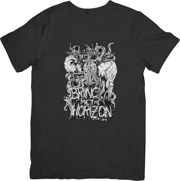 Bring me the horizon 2 Music Unisex Fit for Men & Women Quality Cotton T-Shirt Black