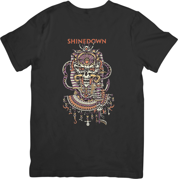 Shinedown 2 Music Unisex Fit for Men & Women Quality Cotton T-Shirt Black