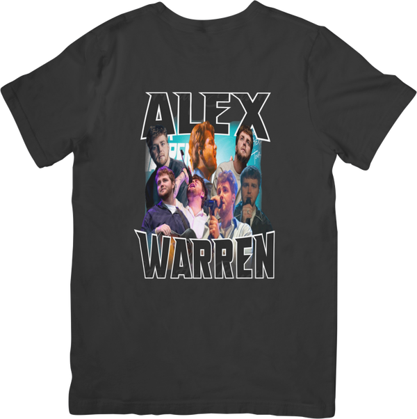 Alex Warren 2 Music Unisex Fit for Men & Women Quality Cotton T-Shirt Black
