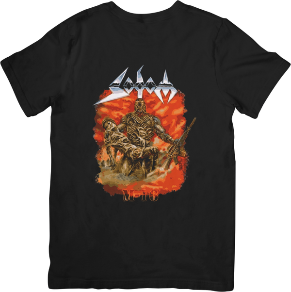 Sodom 2 Music Unisex Fit for Men & Women Quality Cotton T-Shirt Black