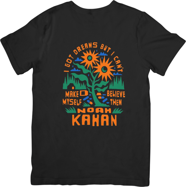 Noah Kahan 2  Music Unisex Fit for Men & Women Quality Cotton T-Shirt Black