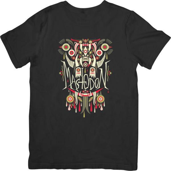Mastodon 2 Music Unisex Fit for Men & Women Quality Cotton T-Shirt Black