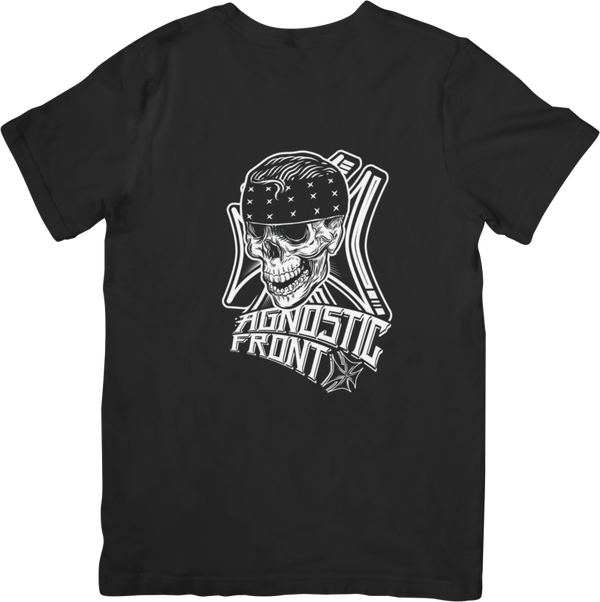 Agnostic Front 2 Music Unisex Fit for Men & Women Quality Cotton T-Shirt Black