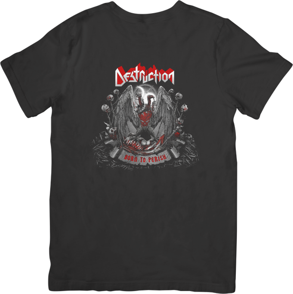 Destruction 2 Music Unisex Fit for Men & Women Quality Cotton T-Shirt Black