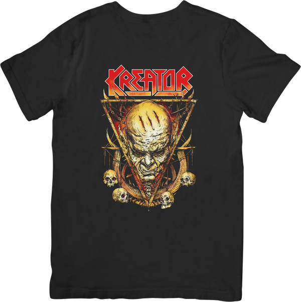 Kreator 2 Music Unisex Fit for Men & Women Quality Cotton T-Shirt Black