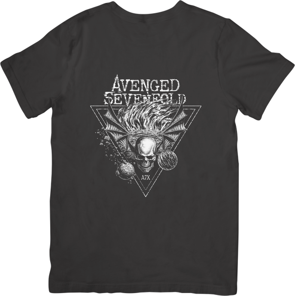 Avenged Sevenfold 2 Music Unisex Fit for Men & Women Quality Cotton T-Shirt Black