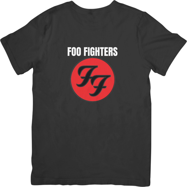 Foo Fighters 2 Music Unisex Fit for Men & Women Quality Cotton T-Shirt Black