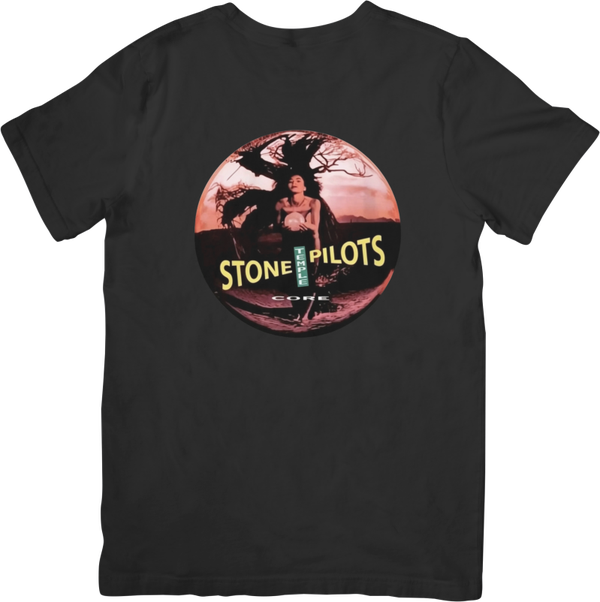 Stone Temple Pilots 2 Music Unisex Fit for Men & Women Quality Cotton T-Shirt Black