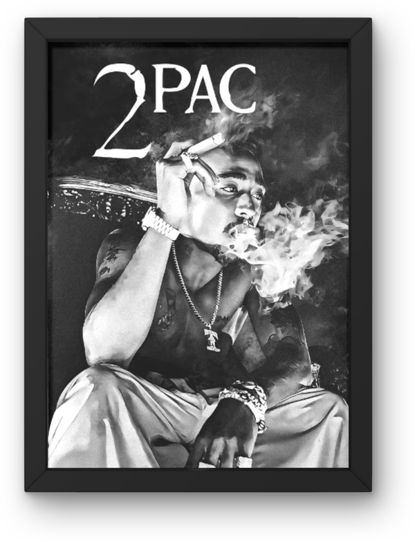 2 Pac 1 print Music Print PDF,File  Instant Digital Download ,A3,A4,A5.