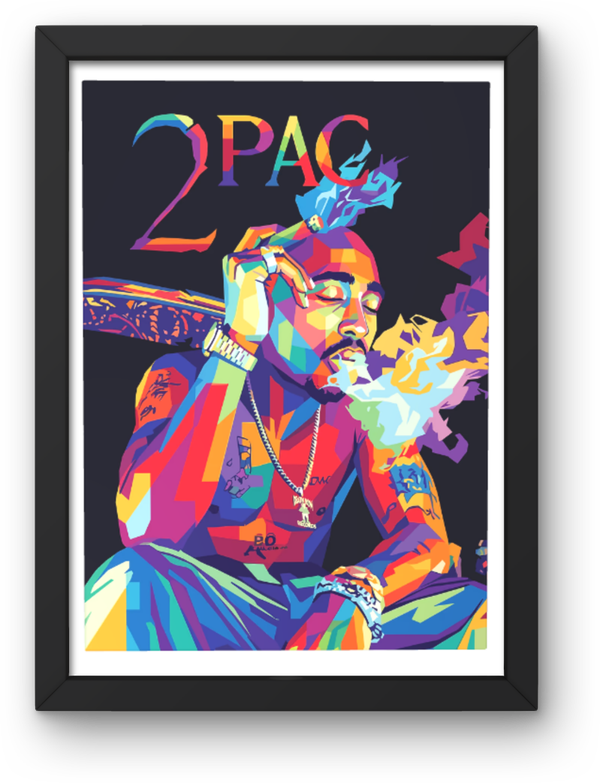 2 Pac 2 print Music Print PDF,File  Instant Digital Download ,A3,A4,A5.