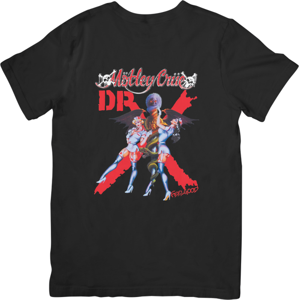 Motley Crue 2 Music Unisex Fit for Men & Women Quality Cotton T-Shirt Black