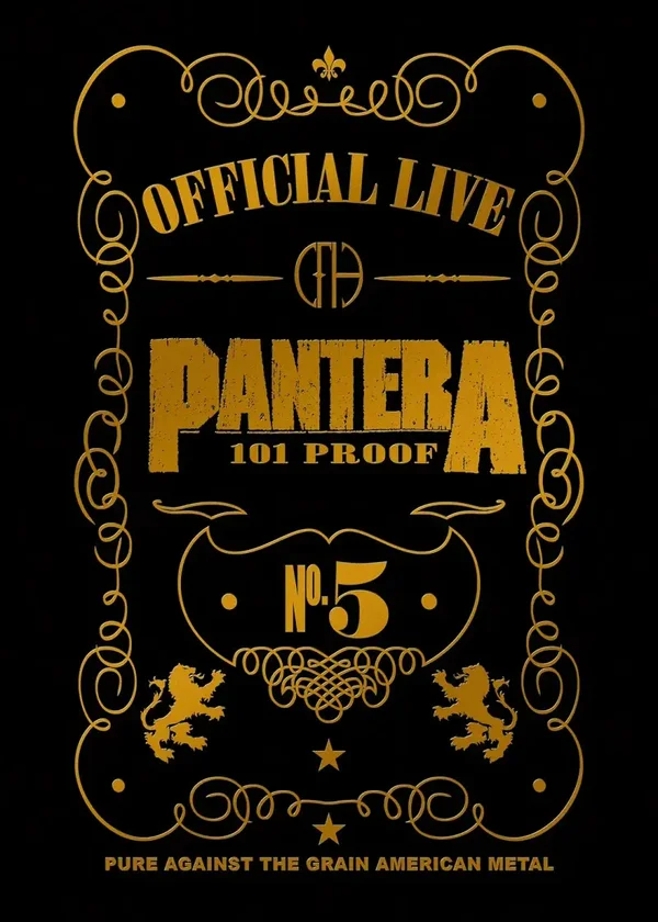 Pantera 2 Music Print  Concert Wall Art Memorabilia gift A5,A4,A3