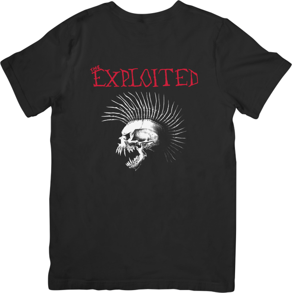 The Exploited 2 Music Unisex Fit for Men & Women Quality Cotton T-Shirt Black