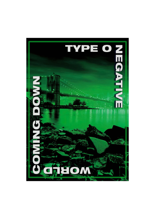 Type 0 Negative 002 Music Print  Concert Wall Art Memorabilia gift A5,A4,A3