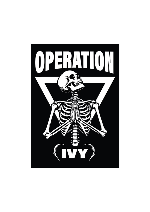 Operation Ivy 002 Music Print  Concert Wall Art Memorabilia gift A5,A4,A3