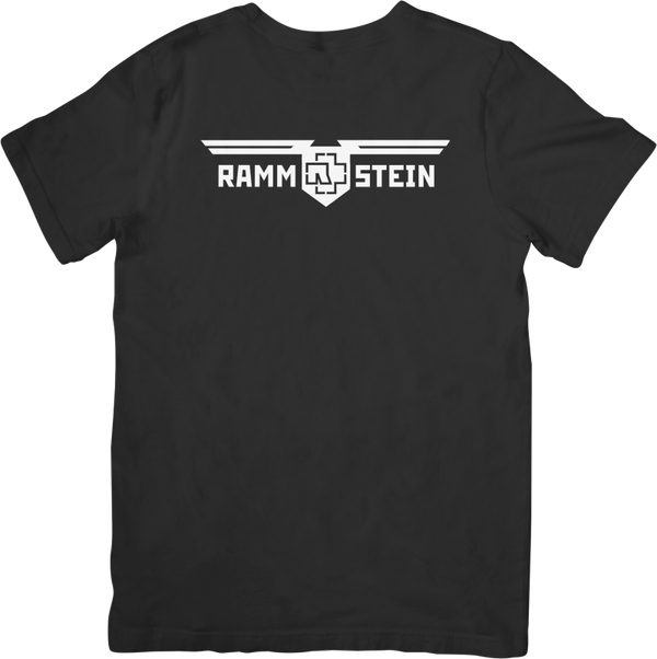 Rammstein 2 Music Fit for Men & Women Quality Cotton T-Shirt Black