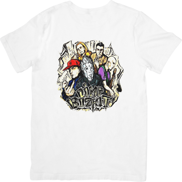 Limp Bizkit 2 Music Unisex Fit for Men & Women Quality Cotton T-Shirt Black