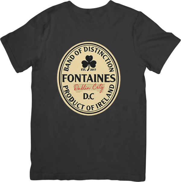 Fontaines DC 2 Music Unisex Fit for Men & Women Quality Cotton T-Shirt Black