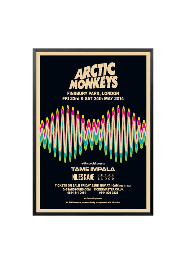 Arctic Monkeys 002 Music Print  Concert Wall Art Memorabilia gift A5,A4,A3