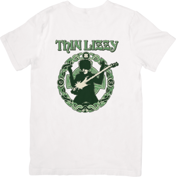 Thin Lizzy 2 Music Unisex Fit for Men & Women Quality Cotton T-Shirt Black