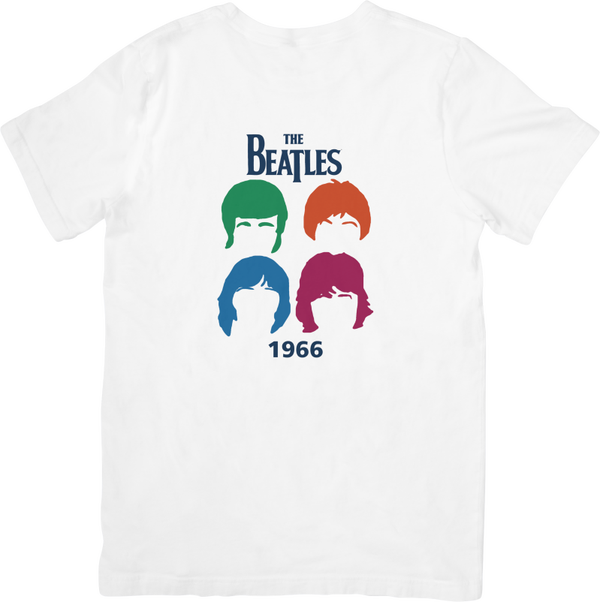 The Beatles 2  Music Unisex Fit for Men & Women Quality Cotton T-Shirt Black