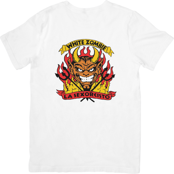 White Zombie 2 Music Unisex Fit for Men & Women Quality Cotton T-Shirt Black
