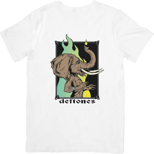 Deftones 2 Music Unisex Fit for Men & Women Quality Cotton T-Shirt Black