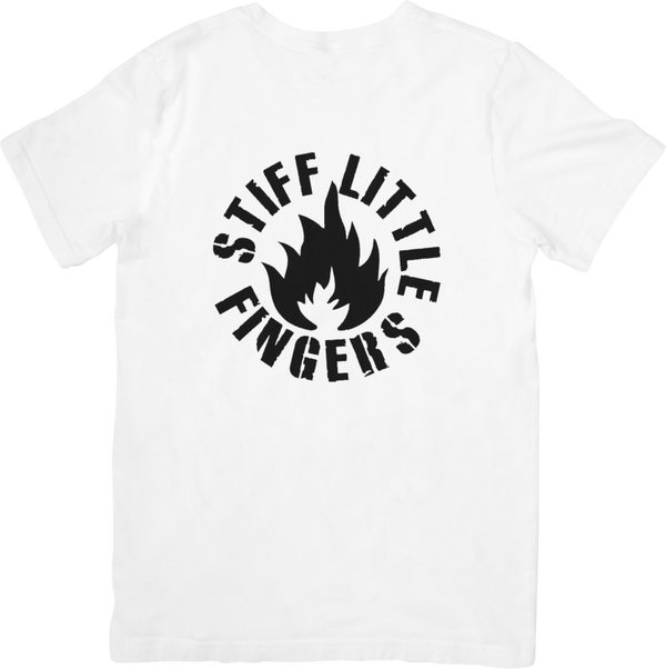 Stiff Little Fingers 2  Music Unisex Fit for Men & Women Quality Cotton T-Shirt Black
