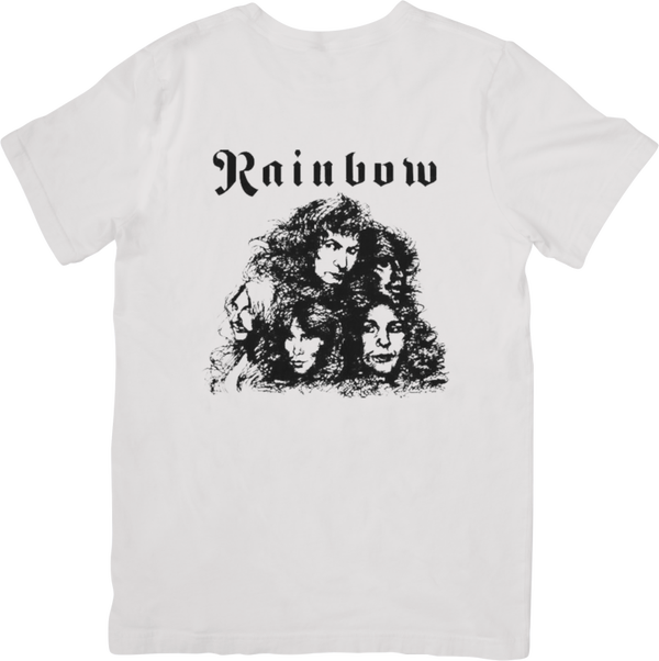 Rainbow 2 Music Unisex Fit for Men & Women Quality Cotton T-Shirt Black