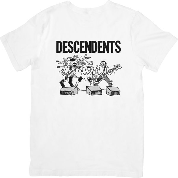 Descendents 2 Music Unisex Fit for Men & Women Quality Cotton T-Shirt Black
