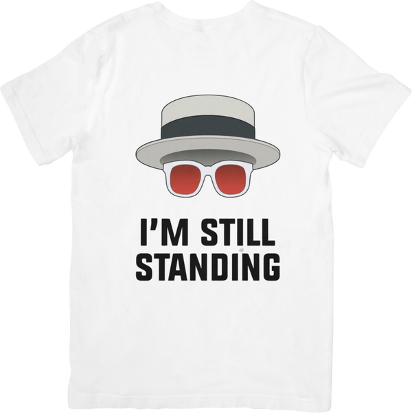 Elton John 2 Music Unisex Fit for Men & Women Quality Cotton T-Shirt Black