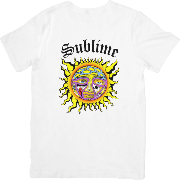 Sublime 2 Music Unisex Fit for Men & Women Quality Cotton T-Shirt Black