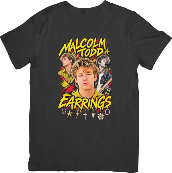 Malcom Todd 232 Music for Men & Women Quality Cotton T-Shirt