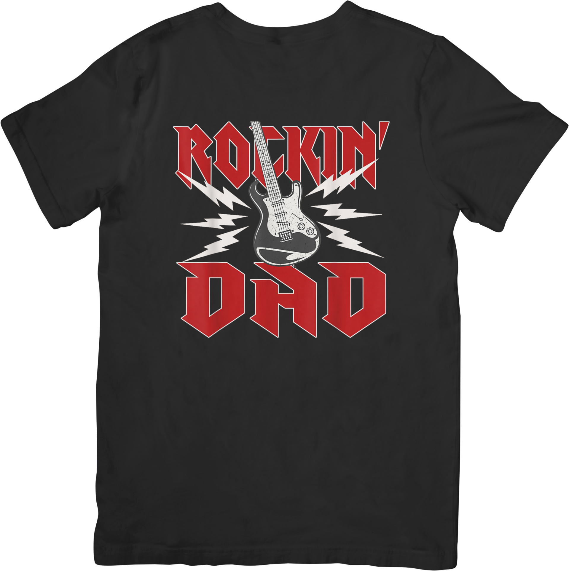 Rock n Roll 24 Music Unisex Fit for Men & Women Quality Cotton T-Shirt Black